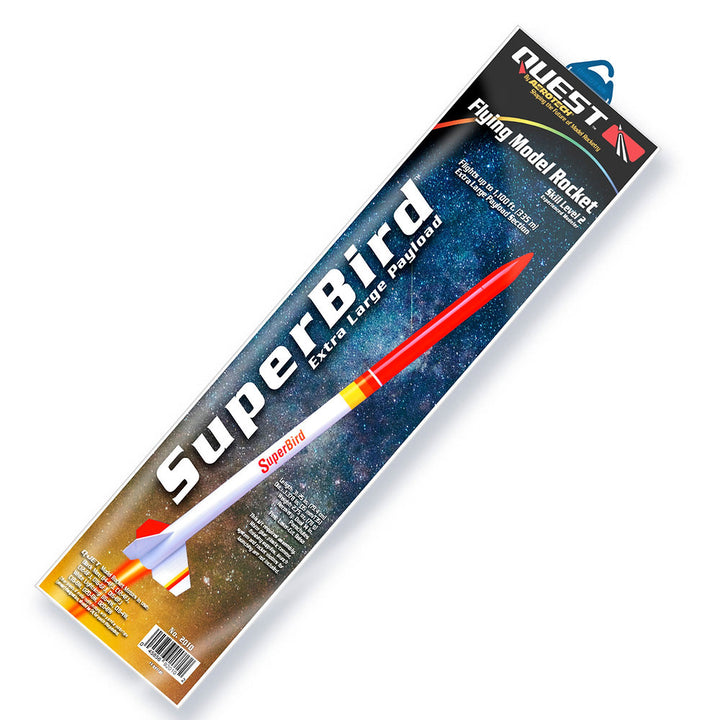 Quest Flying Model Rocket Kit SuperBird QST 2010