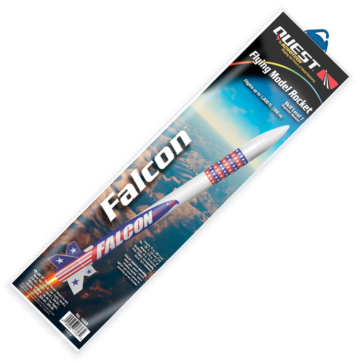 Quest Flying Model Rocket Kit Falcon QST 1009