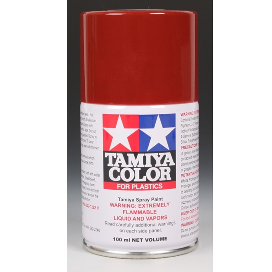 Tamiya Spray Paint TS-33 Dull Red 3.3fl ounces(100ml) TAM 85033