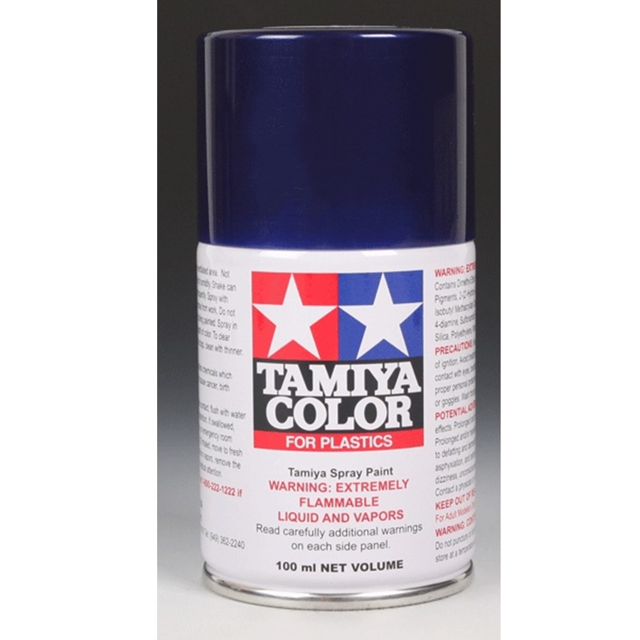 TAMIYA #85053: TS-53 DEEP METALLIC BLUE Plastic Model Paint, 3 oz Spray