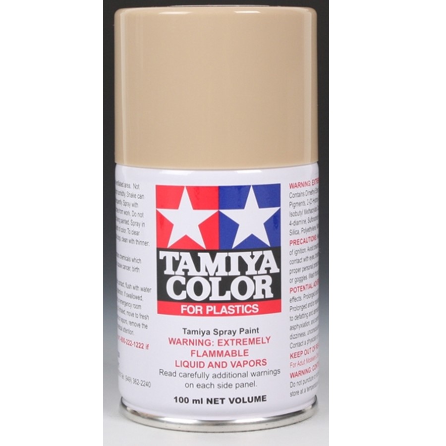Tamiya Spray Paint TS-68 Wood Deck Tan 3.3fl ounces(100ml) TAM 85068.