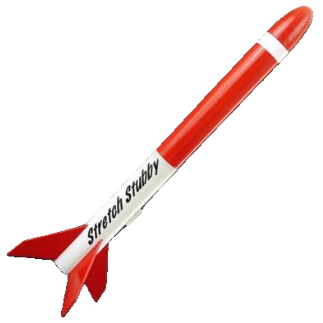 Asp V2 Model Rockets ASP Flying Model Rocket Kit Stretch Stubby ASP KSSTU-18