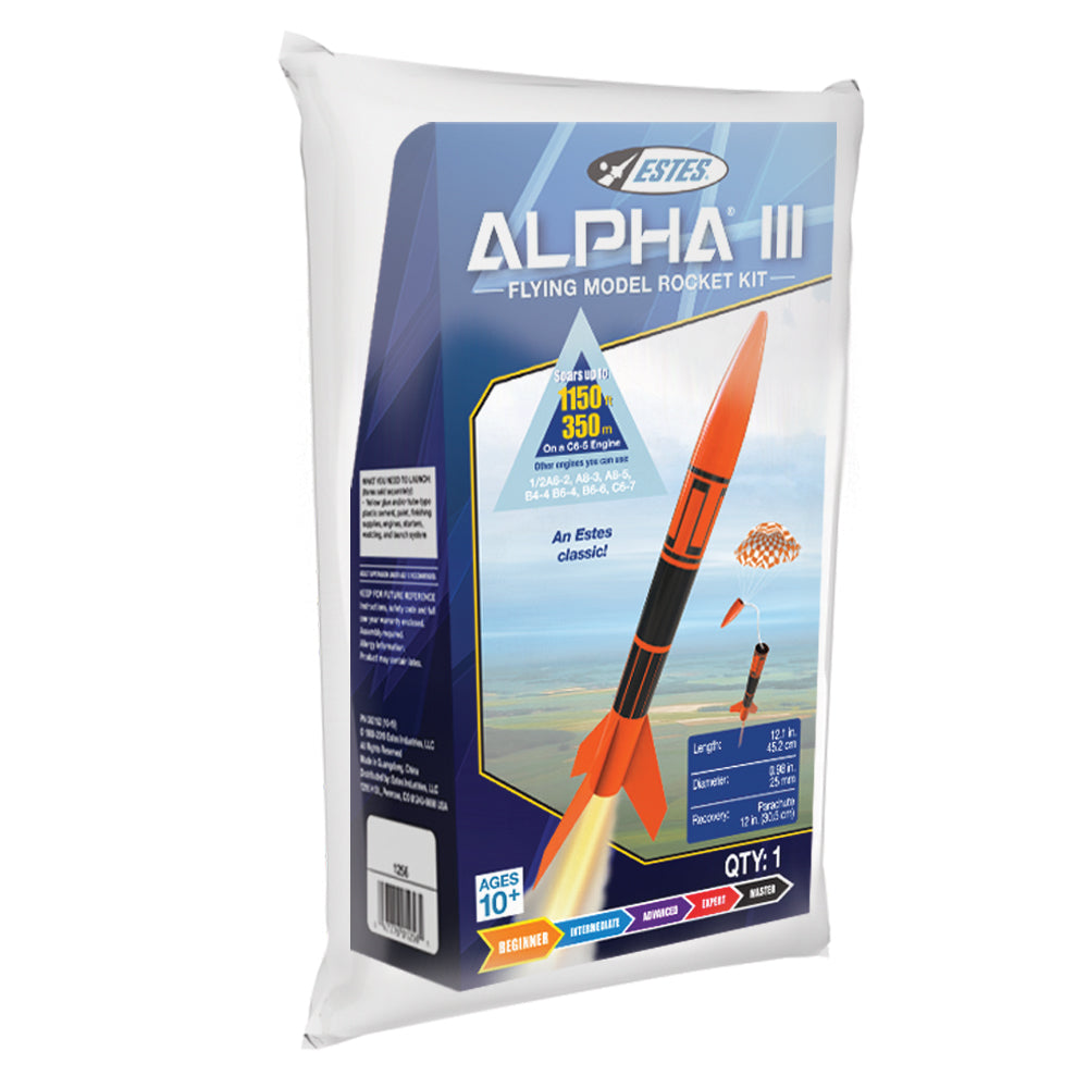 Estes Mav Flying Model Rocket Kit 7283 – Ready-to-Fly Anfängerrakete – Destination Mars – Mehrfarbig – Mit C5-3/C6-3 Motor
