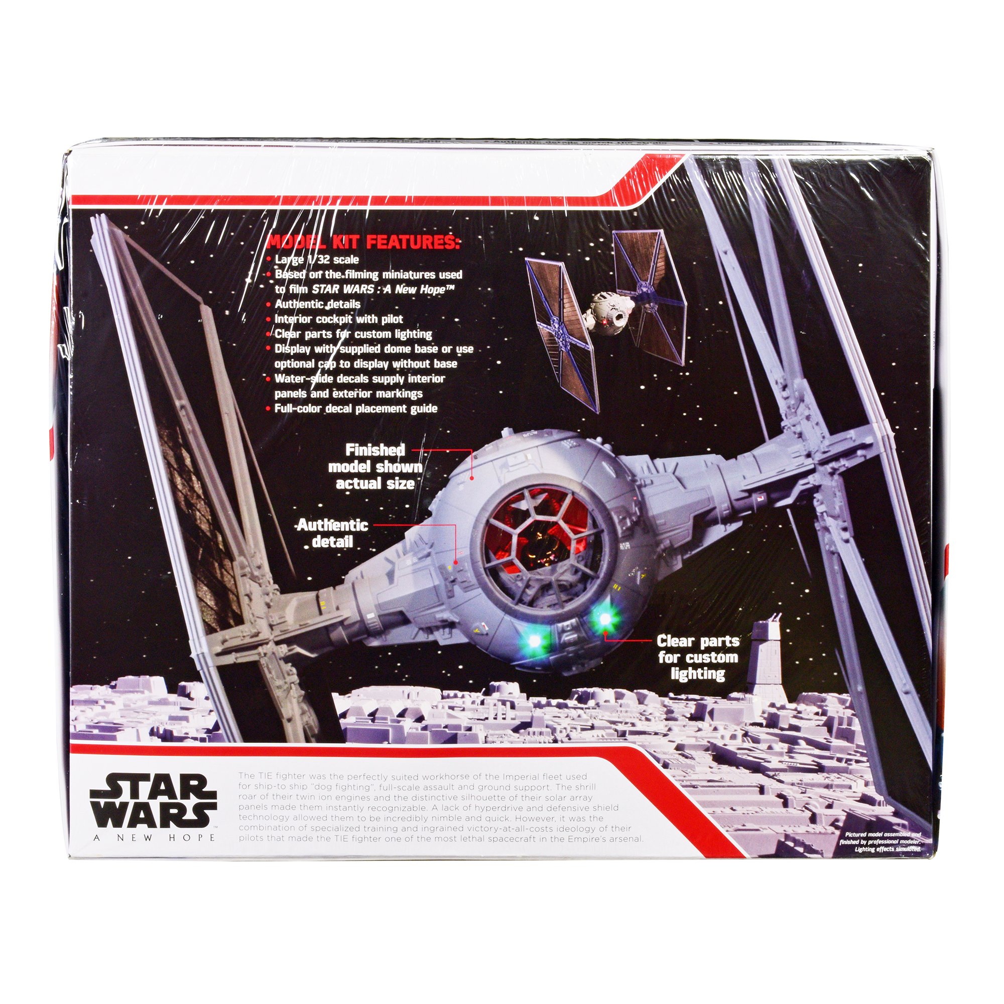 AMT Plastic Model Kit Star Wars New Hope Tie Fighter 1:32 AMT 1341