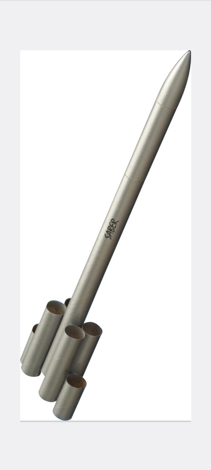 Sbr Flying Model Rockets Starlight Flying Model Rocket Kit Saber STR 9685