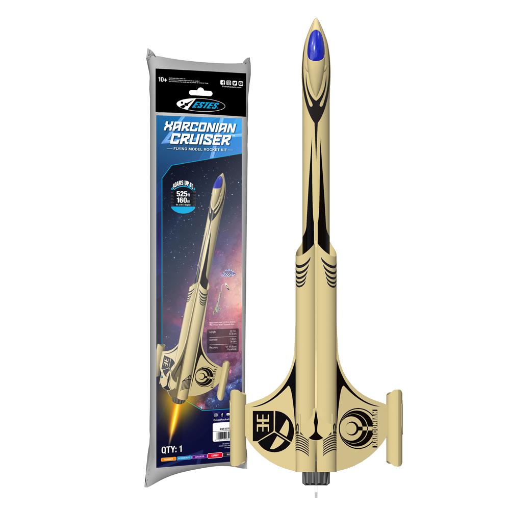 Estes Flying Model Rocket Kit Xarconian Cruiser EST 3223