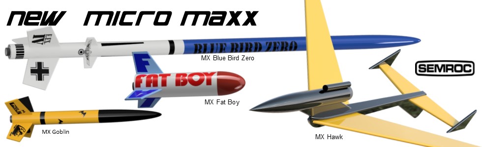 Micromaxx Rockets New to Semroc 4 Micro Max Rocket Kits - eRockets