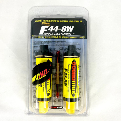 Aerotech 24mm Composite Model Rocket Motor Single Use F448(2pk) AER 64408
