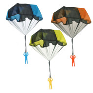 eRockets Toy 15" Web Parachute with Paratrooper (1pk) Random Colors  TOY P85638