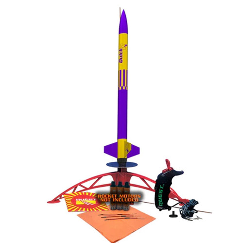 Quest Flying Model Rocket Starter Kit Quick Q QST 1409