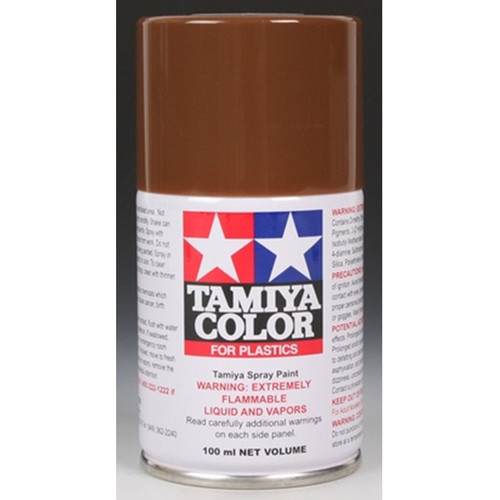 Tamiya Spray Paint TS-1 Red Brown 3.3fl ounces(100ml) TAM 85001