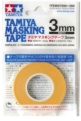 Tamiya Masking Tape (3mm) [TAM87208] - HobbyTown