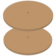 Semroc Plywood Block or Bulkhead for BTH-7.5 tube, 0.25" Plywood(2 ring set)  SEM-PB-7.5H