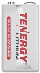 Battery Tenergy Lithium 9volt 1200mAh(1pk)  Battery Tenergy9v