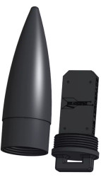 DHB Aerospace 3D Nose Cone for ST-20, 5.0" Long with Screw in eBay(1pk)  DHB-1020