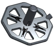 DHB Aerospace 3D Rocket Display Stand for 18mm Motor Rockets(1pk)  DHB-STAND-18