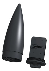 DHB Aerospace 3D Nose Cone for 3.1" Tube, 7.8" Long with Screw in eBay(1pk)  DHB-NC-3178
