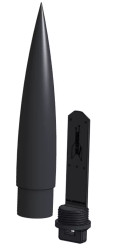 DHB Aerospace 3D Nose Cone for 38mm Tube, 8.0" Long with Screw in eBay(1pk)  DHB-NC-3880