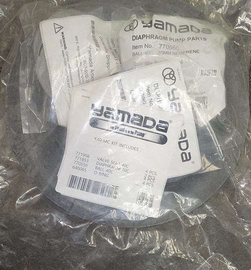 Yamada Pump K40-MC LIQUID END KIT FOR MODELS: NDP-40BAC, BFC, BSC ++FACTORY NEW!