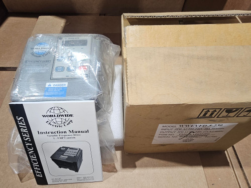 WORLDWIDE ELECTRIC VFD - WWEVFD-5-230, 5 HP, 230v, 3 PHASE, NEMA 1