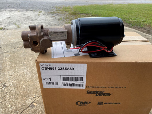 Oberdorfer N991-32S5A89 Bronze Gear Pump And A89 Motor