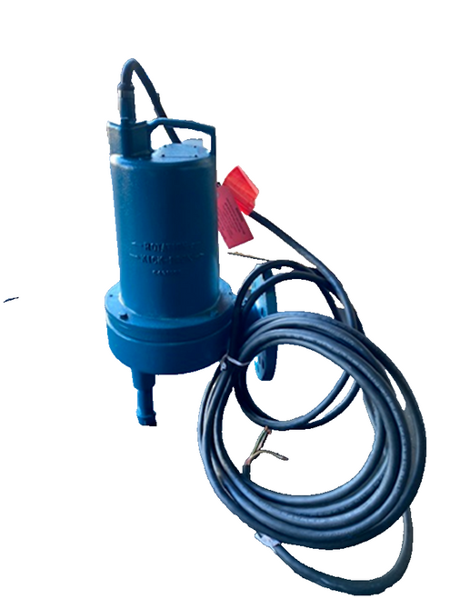 Barnes 105025 Submersible Sewage Ejector Pump - 4SE1494L, 4" Discharge, 1.4 HP