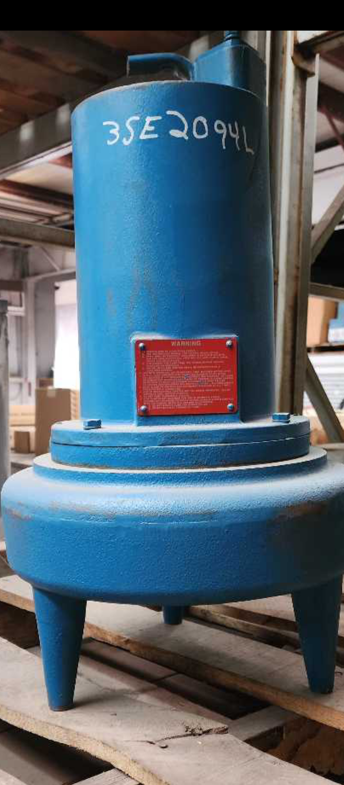 Barnes Pumps 3SE2094L Submersible Sewage Ejector Pump, 3", 2HP, 3PH