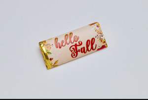 Hello Fall Milk Chocolate Solid Bar Hello Fall Milk Chocolate Solid Bar