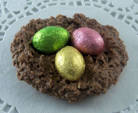Chocolate Bunny Nest
