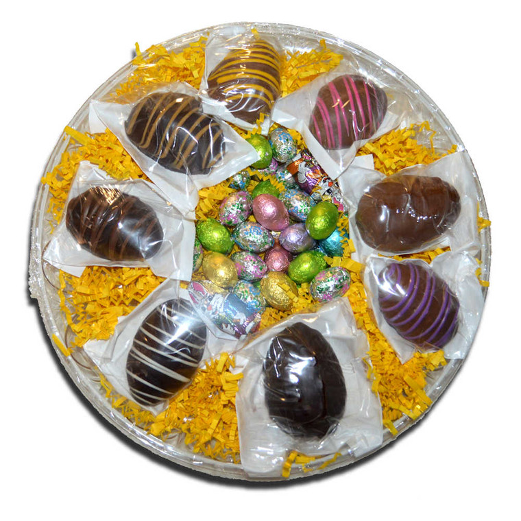 Chocolate Easter Egg Platter