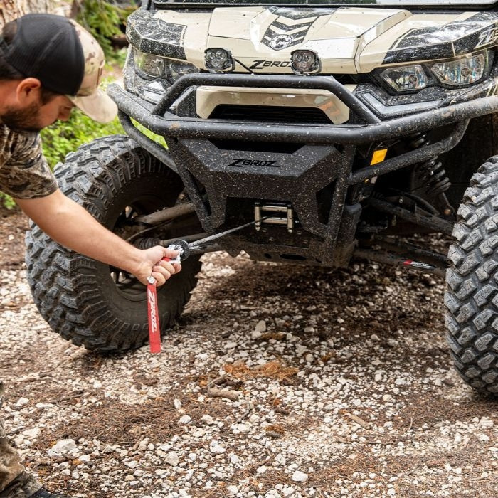 ハバネロ　LAND009 Polaris Xpedition 5000 Lb. UTV Winch by ZBroz Racing - K19-1000-0-EPX
