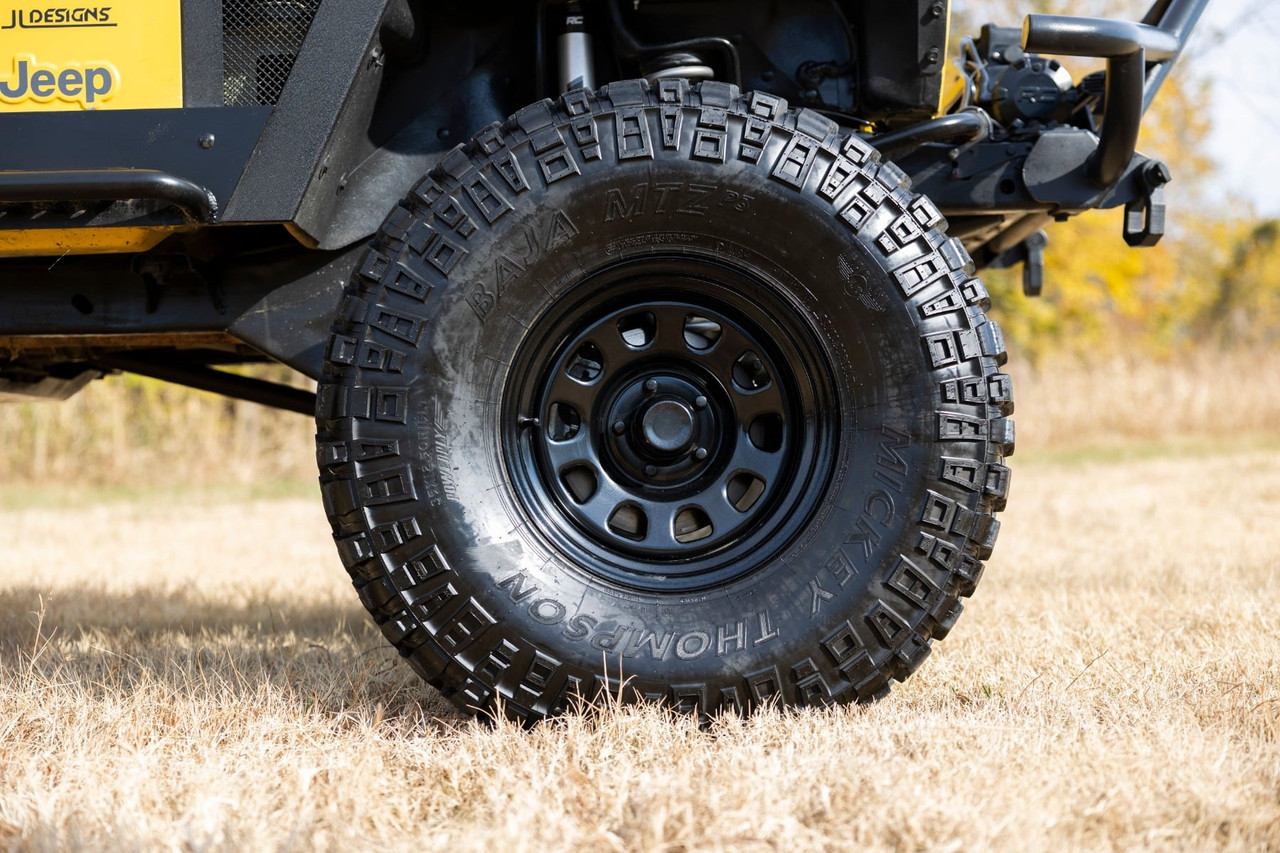 Polaris Xpedition ADV/XP Black 15x10 Steel Wheel by Rough Country