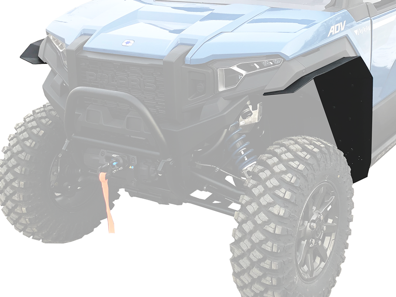 Polaris Xpedition Fender Flares (Full set) by Spike Powersports