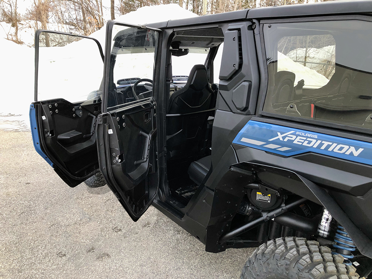 Polaris XPEDITION 5 Light Tint Poly Upper Doors Set by Spike