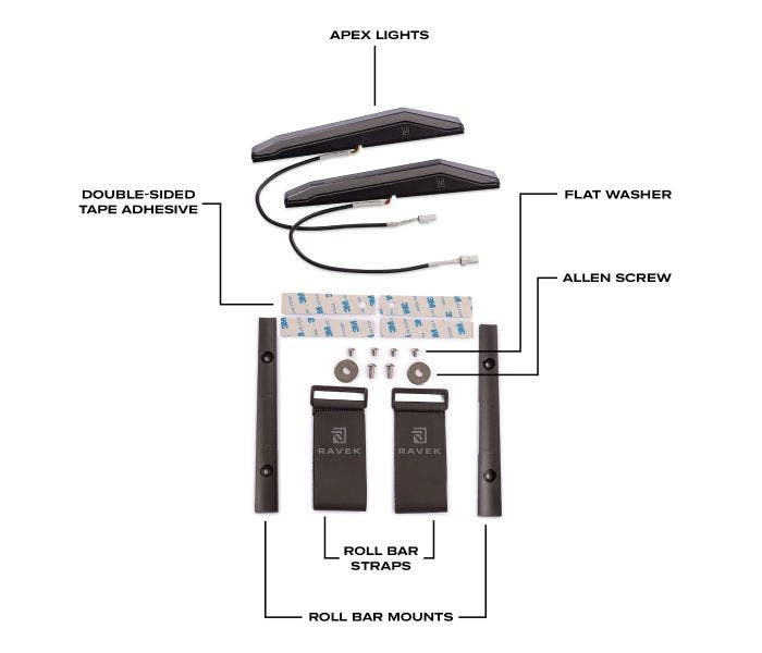 Polaris Xpedition Plug & Play Turn Signal Kit by Ravek - 64-9010-EPX