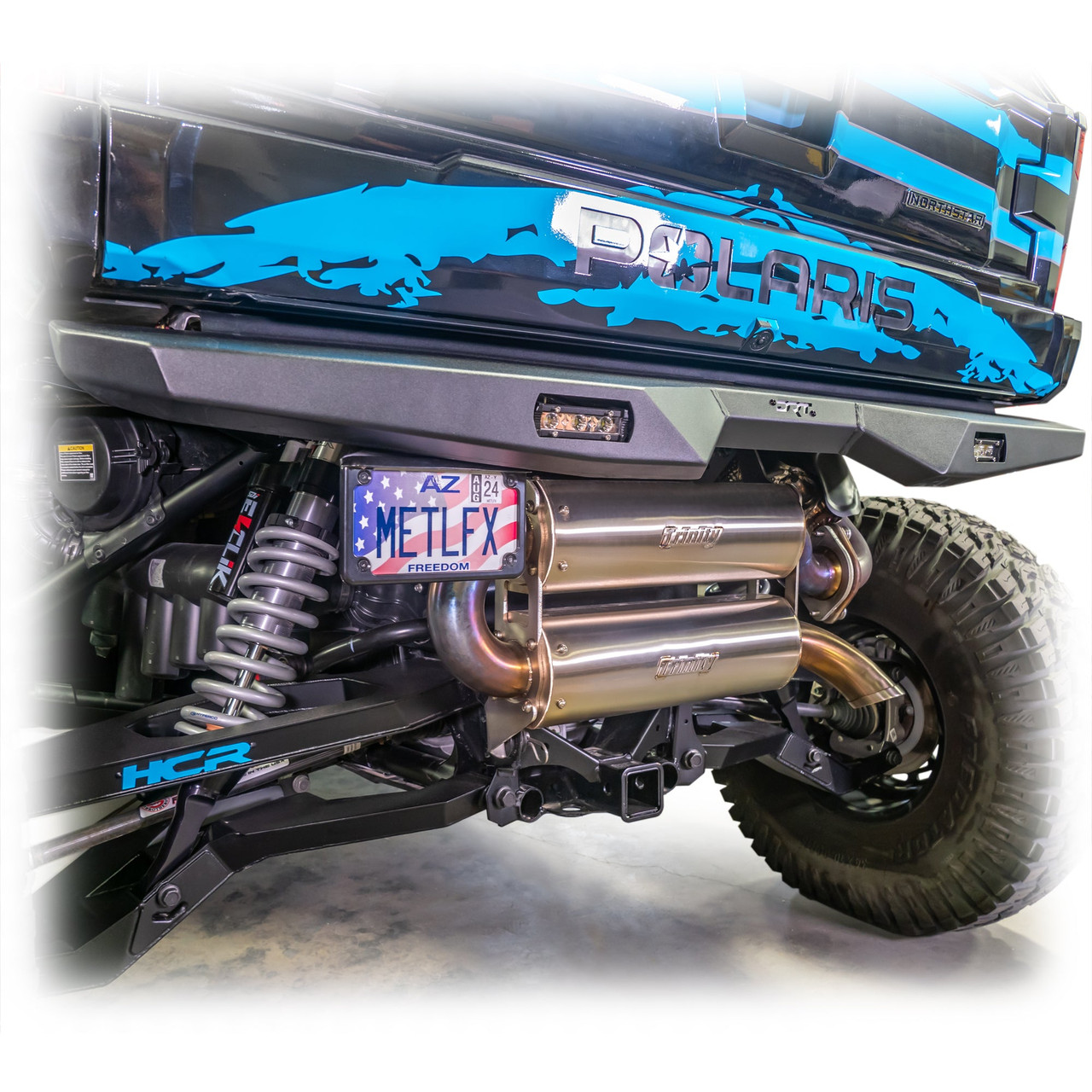 Polaris XPEDITION Rear Bumper License Plate Bracket by DRT