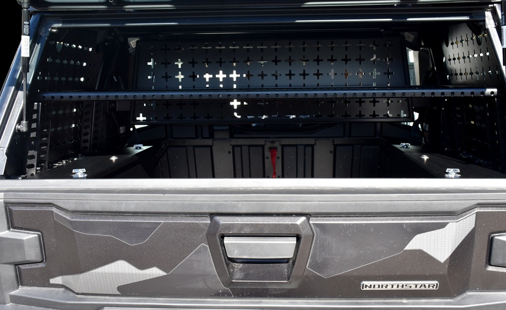 Polaris Xpedetion ADV Rear Cargo Side Mounted Storage Security