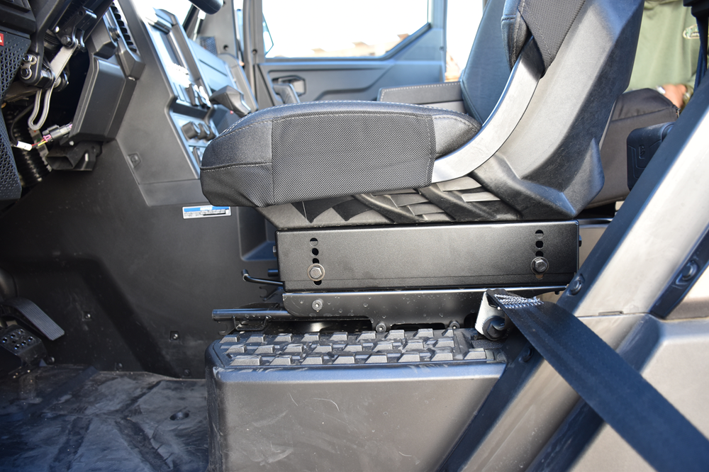 Polaris Xpedetion ADV/ XP Seat Risers Hi-Standard - 12201BLK-EPX