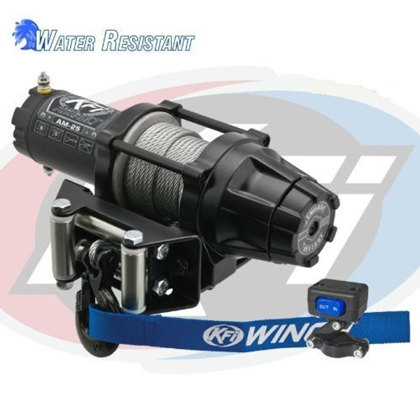 Polaris Ranger 2500lbs Assault Winch by KFI - AM-25-EPR