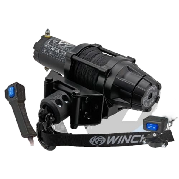 Polaris Ranger 3500lbs Assault Winch by KFI - AS-35-EPR