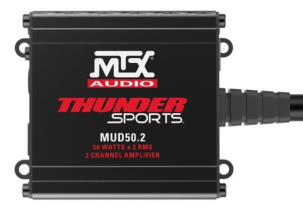 Polaris Ranger 100-Watt RMS 2-Channel Powersports Amplifier by MTX Audio - MUD50-2-EPR