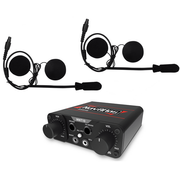 Polaris Ranger 2 Person Compact Intercom System w/ In-Helmet Earphones by NavAtlas