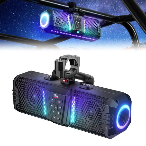Polaris Xpedition Midnight 40B 16'' 2-Speaker Louder Sound Bar by Kemimoto