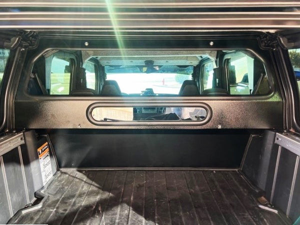 Polaris Xpedition ADV Mid-Panel Glass Windshield by Dirt Warrior