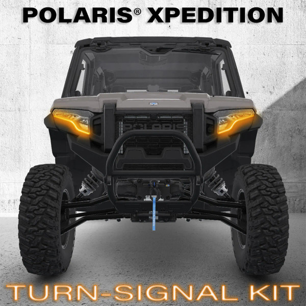 Polaris Xpedition Turn-Signal Plug-&-Play Kit | Sequential Front LED Lights w/Taillight Integration by SSV