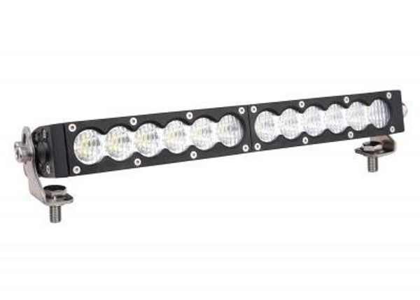 Polaris Ranger 13 Inch Led Light Bar Single Row 60 Watt Spot Carbon Series by Quake LED