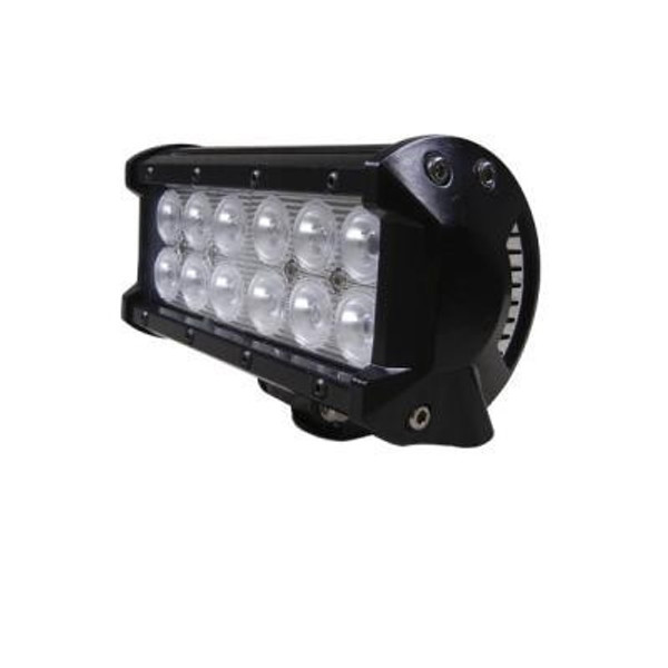 Polaris Ranger 6.5 Inch LED Light Bar Dual Row 36 Watt Spot Defcon Series by Quake LED