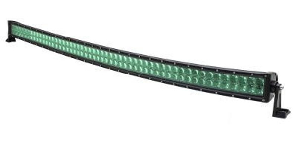 Polaris Ranger 54 Inch Curved LED RGB Light Bar Dual Row 312 Watt Spot Ultra Arc Accent Series Quad-Lock/Interlock by Quake LED