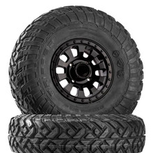 Polaris Xpedition Fuel Tactic D630 Satin Black Wheels w Fuel Gripper Tires by Fuel Off-Road
