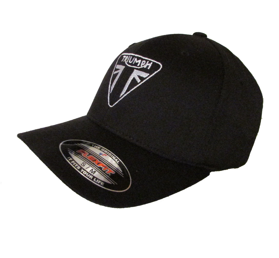 Triumph Motorcycle Logo Embroidered Baseball Hat Cap